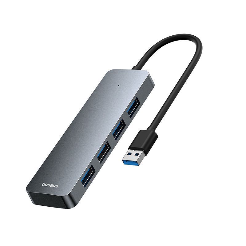 Hub USB Baseus UltraJoy Lite, 4 x USB-A 3.0, Grau B0005280B811-00