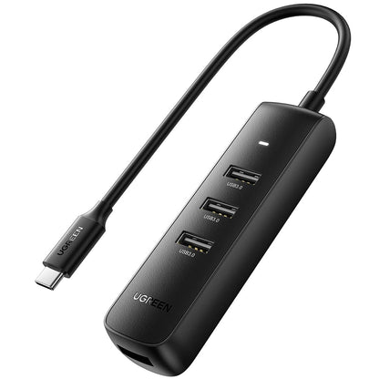 USB-C Hub UGREEN CM416 (10916), 4 x USB-A 3.0, Schwarz