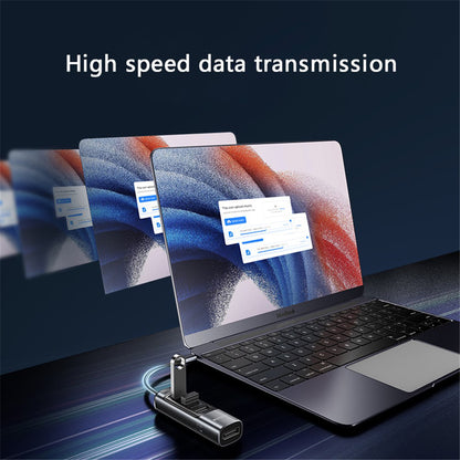 USB-C Hub Yesido HB23, 5in1, Grau