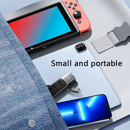 USB-C Hub Yesido HB24, 5in1, Grau