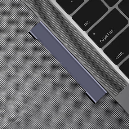 USB-Hub Techsuit H14 ZenithDock, 4in1, Grau