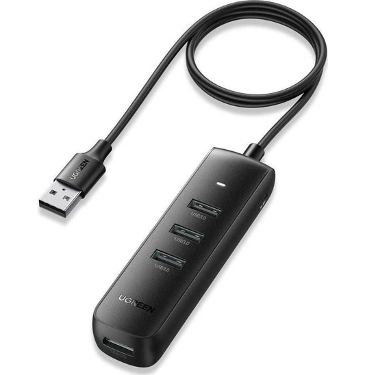 USB-Hub UGREEN CM416, 4 x USB-A 3.0, 1m, Schwarz
