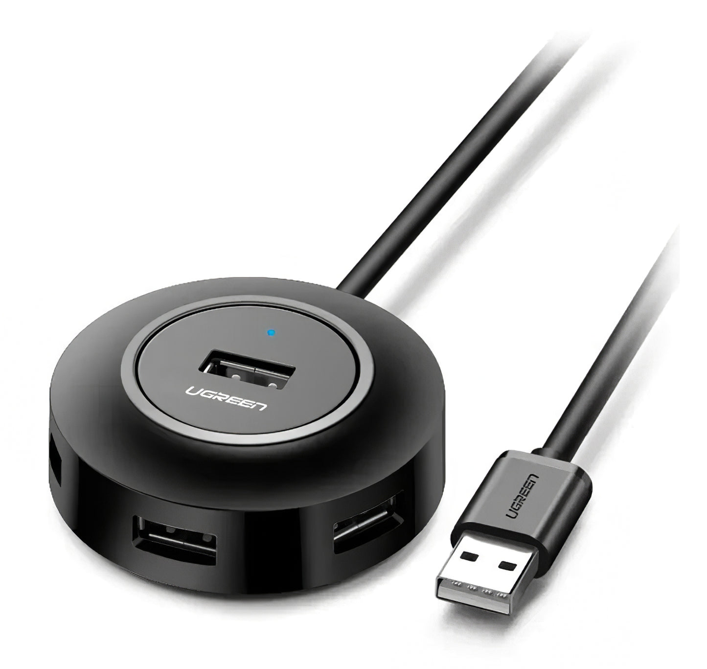 USB-Hub UGREEN CR106, 4 x USB-A, 1m, Schwarz