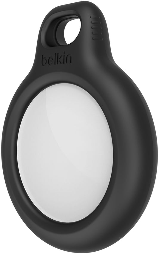 Belkin Key Ring Hülle für Apple AirTag, Schwarz F8W973btBLK