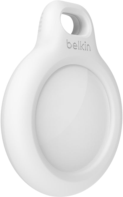 Belkin Key Ring Hülle für Apple AirTag, Weiß F8W973btWHT