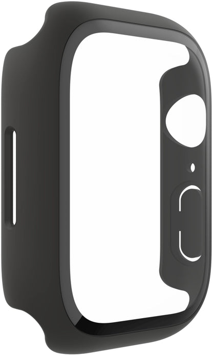 Belkin ScreenForce TemperedCurve Hülle für Apple Watch 40mm / 41mm Serie, Schwarz OVG003zzBK-REV