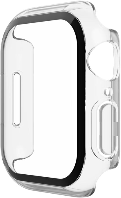 Belkin ScreenForce TemperedCurve Hülle für Apple Watch 44mm / 45mm Series, Transparent OVG004zzCL-REV