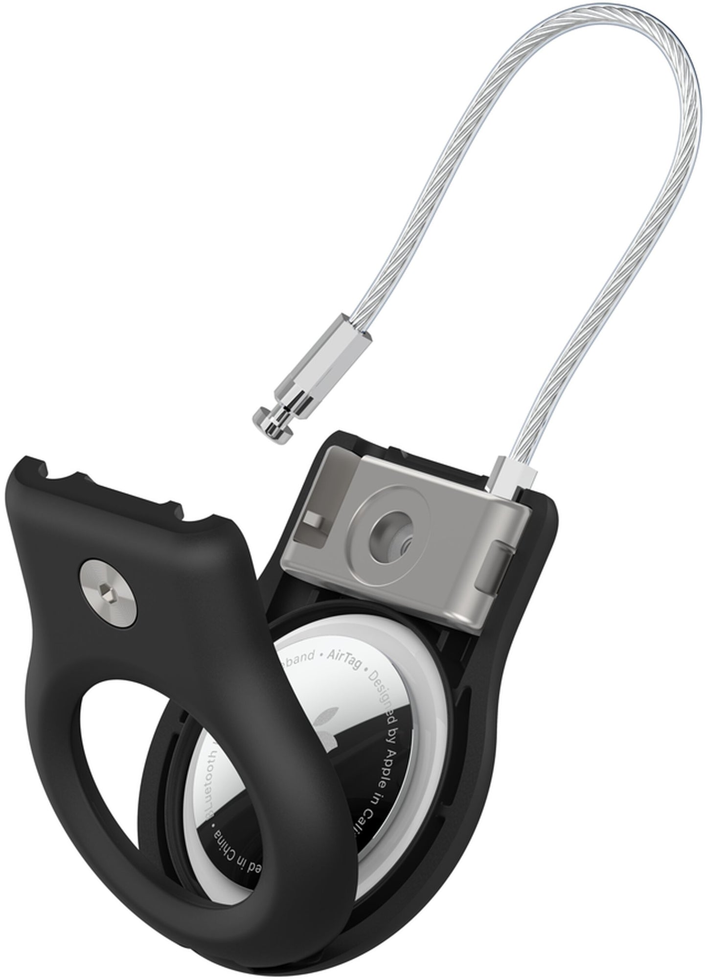 Belkin Wire Cable Case for Apple AirTag, Black MSC009btBK