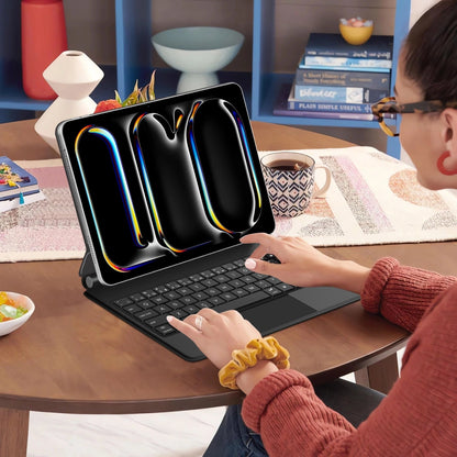 Tastaturhülle für Apple iPad Pro 11 (2025) / (2024), Tech-Protect, SmartCase Magnetic, Schwarz