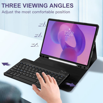 Schutzhülle mit Tastatur für Lenovo Idea Tab Pro, Tech-Protect, SC PEN, Schwarz
