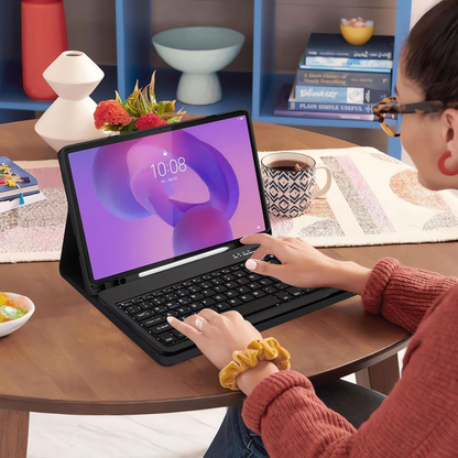 Schutzhülle mit Tastatur für Lenovo Idea Tab Pro, Tech-Protect, SC PEN, Schwarz