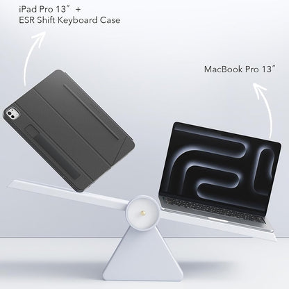 Hülle mit Tastatur für Apple iPad Air 11 (2025) / Air 11 (2024) / Air (2022) / Air (2020), ESR, Shift, Grau