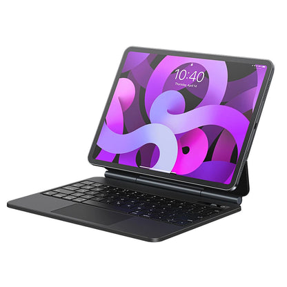 Tastaturhülle für Apple iPad Air (2022) / Air (2020) / Pro 11 (2018), Baseus, Brilliance with Digital Display, Grau