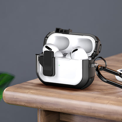 DUX DUCIS PECN Hülle für Apple AirPods 4, Rosa Weiß