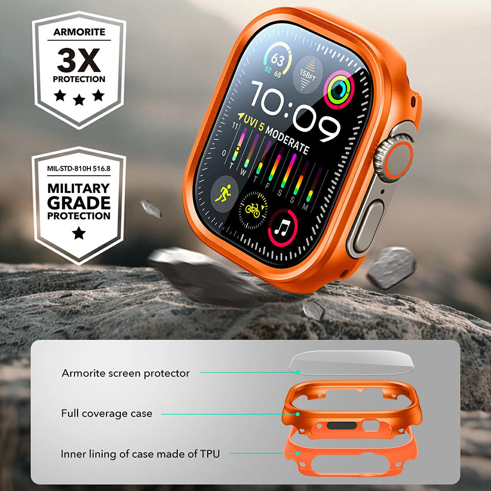 ESR Armorite Hülle für Apple Watch Ultra Series, Grau