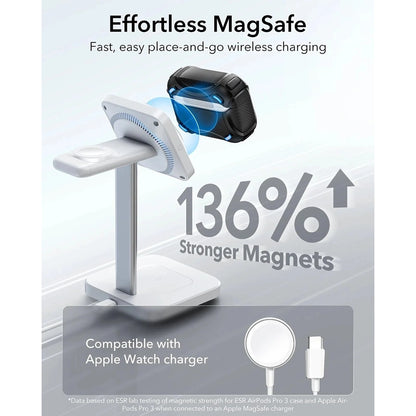 ESR Cyber FlickLock Hülle für Apple AirPods Pro 3, Schwarz