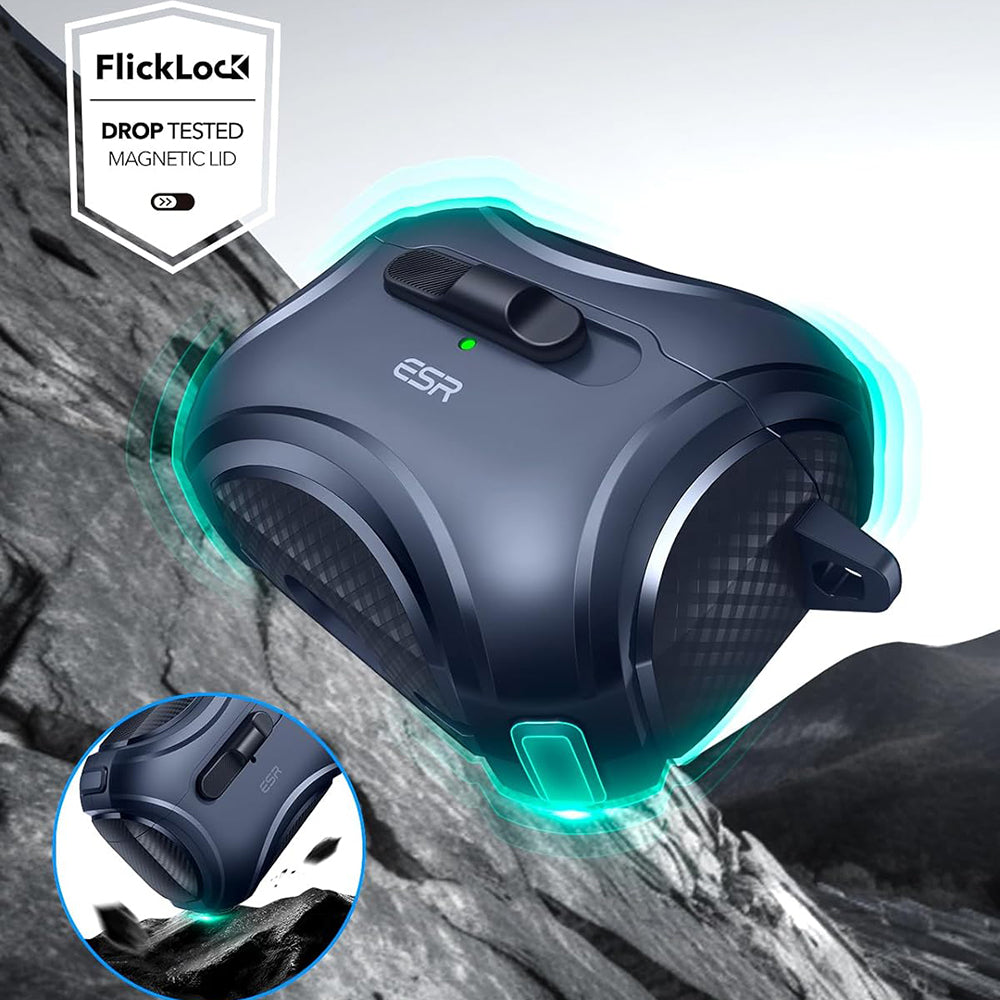 ESR Cyber Hülle für Apple AirPods Pro Serie, Blau