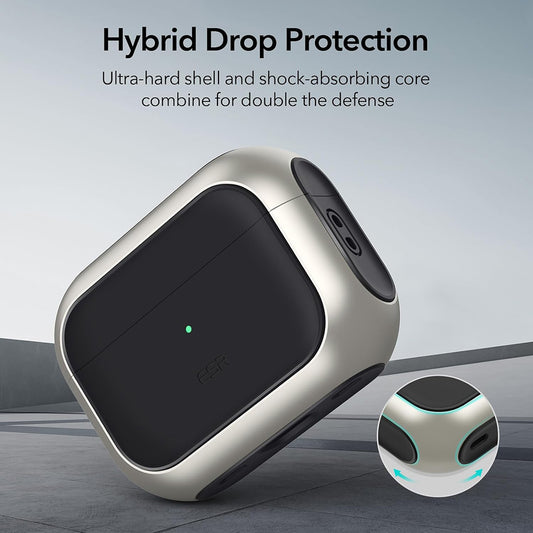ESR Orbit Hybrid Case for Apple AirPods 4, White