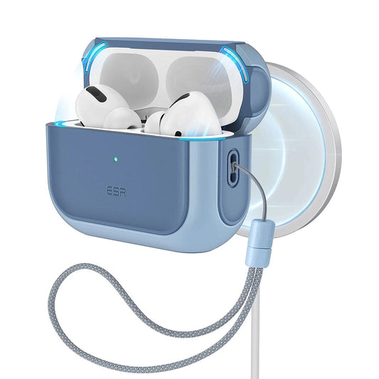 ESR Orbit Hybrid Hülle für Apple AirPods Pro 3, Blau