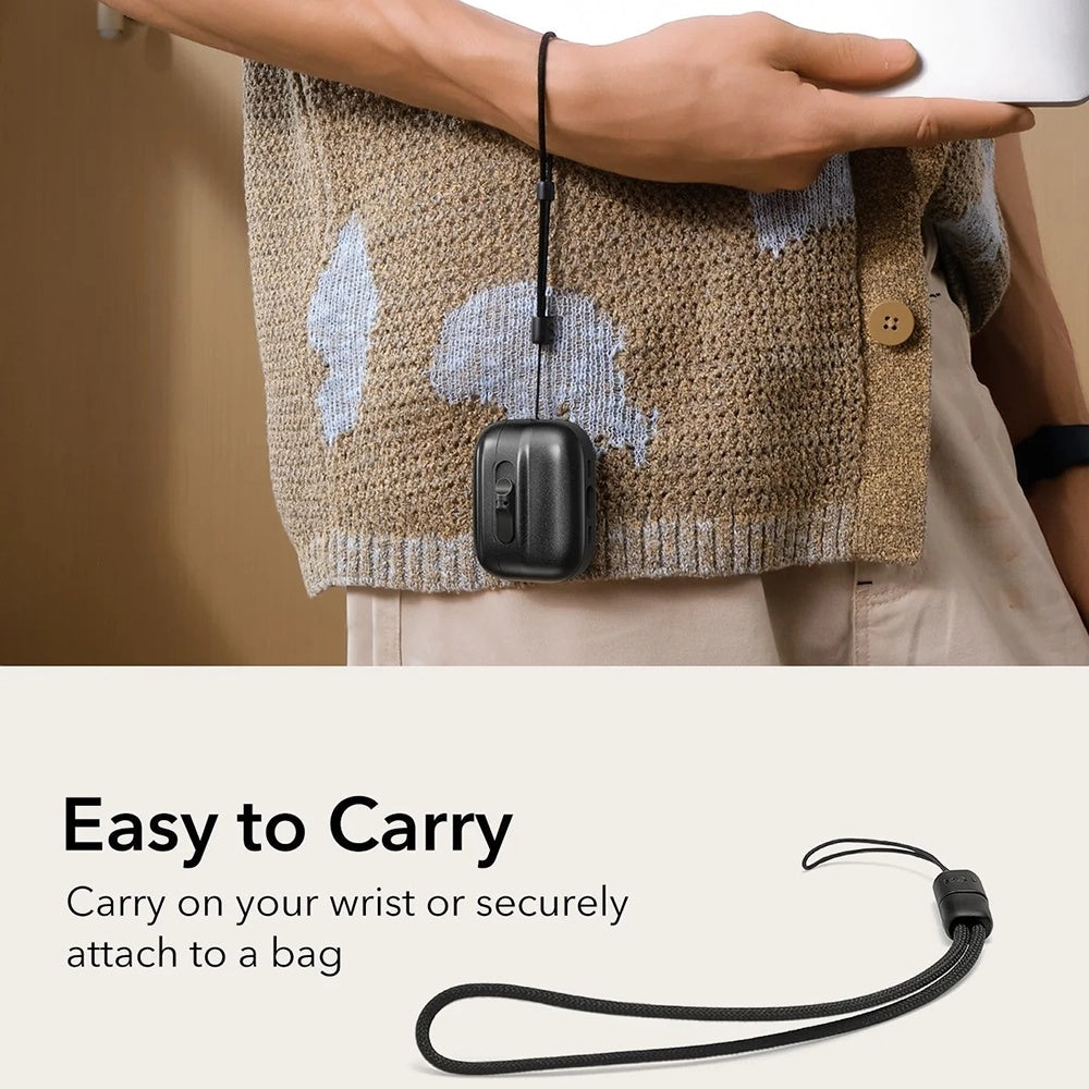 ESR Pulse Magnetic FlickLock Hülle für Apple AirPods Pro 3, Grau