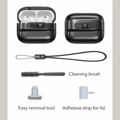 ESR Pulse Magnetic FlickLock Hülle für Apple AirPods Pro 3, Grau