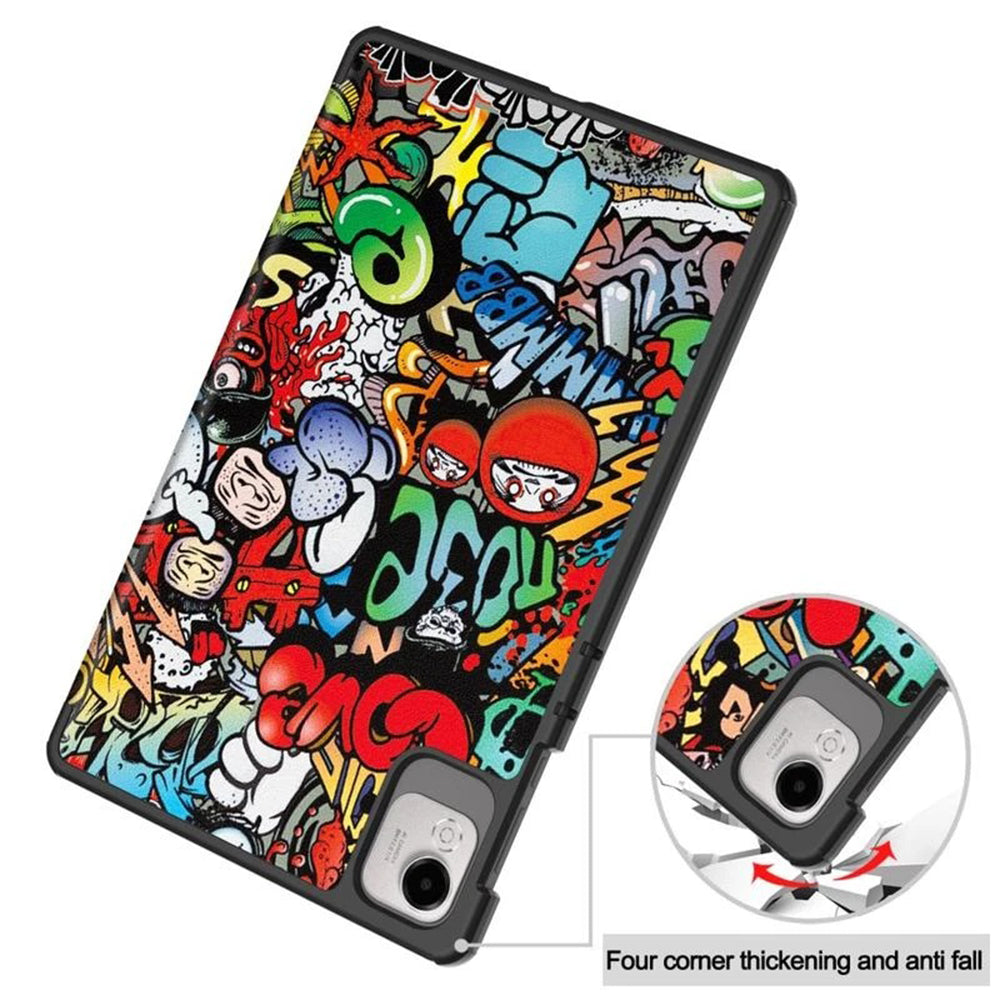 Case for Honor Pad X9a / X9 / X8 Pro, Techsuit, FoldPro Urban Vibe, Multicolor