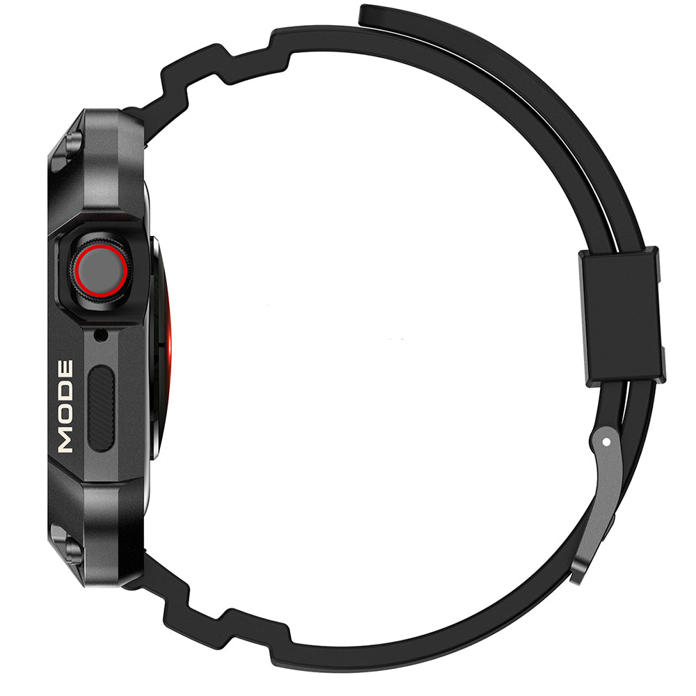 Lito RuggedArmor Armband für Apple Watch 44mm Serie, Grau