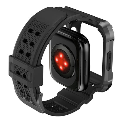 Lito RuggedArmor Armband für Apple Watch 44mm Serie, Grau