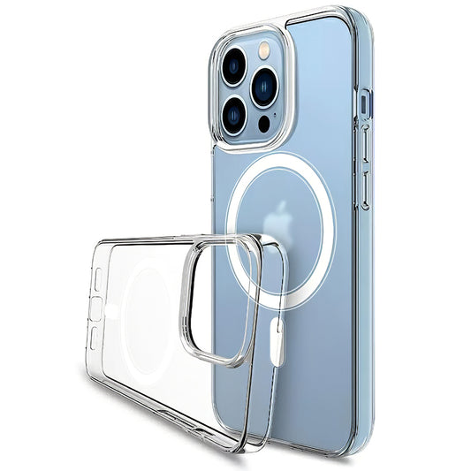 MagSafe-Hülle für Apple iPhone 15 Pro, OEM, Transparent