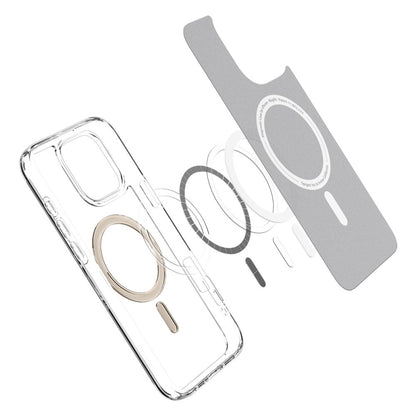 MagSafe Hülle für Apple iPhone 16 Pro Max, Spigen, Ultra Hybrid, Gold ACS08001