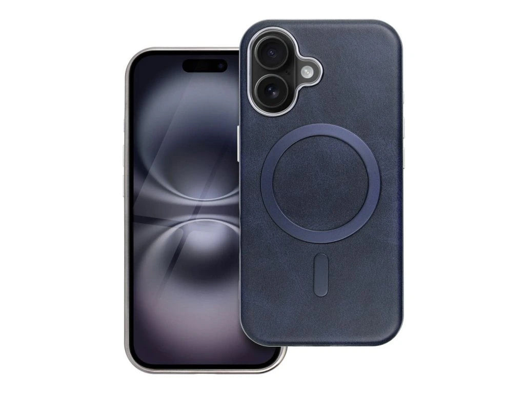 MagSafe Hülle für Apple iPhone 14 Pro, OEM, Gentleman Mag, Marineblau