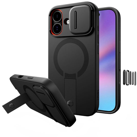 MagSafe Hülle für Apple iPhone 17, Tech-Protect, Kevlar Aura, Schwarz
