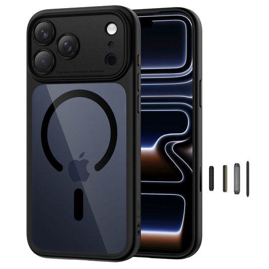 MagSafe Hülle für Apple iPhone 17 Pro, Tech-Protect, MagPeak, Schwarz