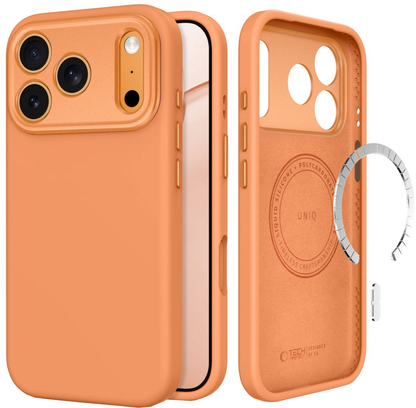 MagSafe-Hülle für Apple iPhone 18 Pro / 17 Pro, Tech-Protect, Uniq CC, Orange