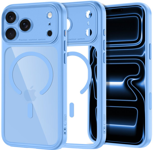 MagSafe-Hülle für Apple iPhone 18 Pro Max / 17 Pro Max, Tech-Protect, MagPeak CC, Blau