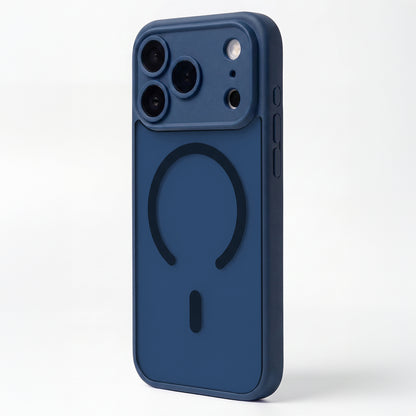 MagSafe-Hülle für Apple iPhone 18 Pro Max / 17 Pro Max, Etteri, Matt Mag, Marineblau