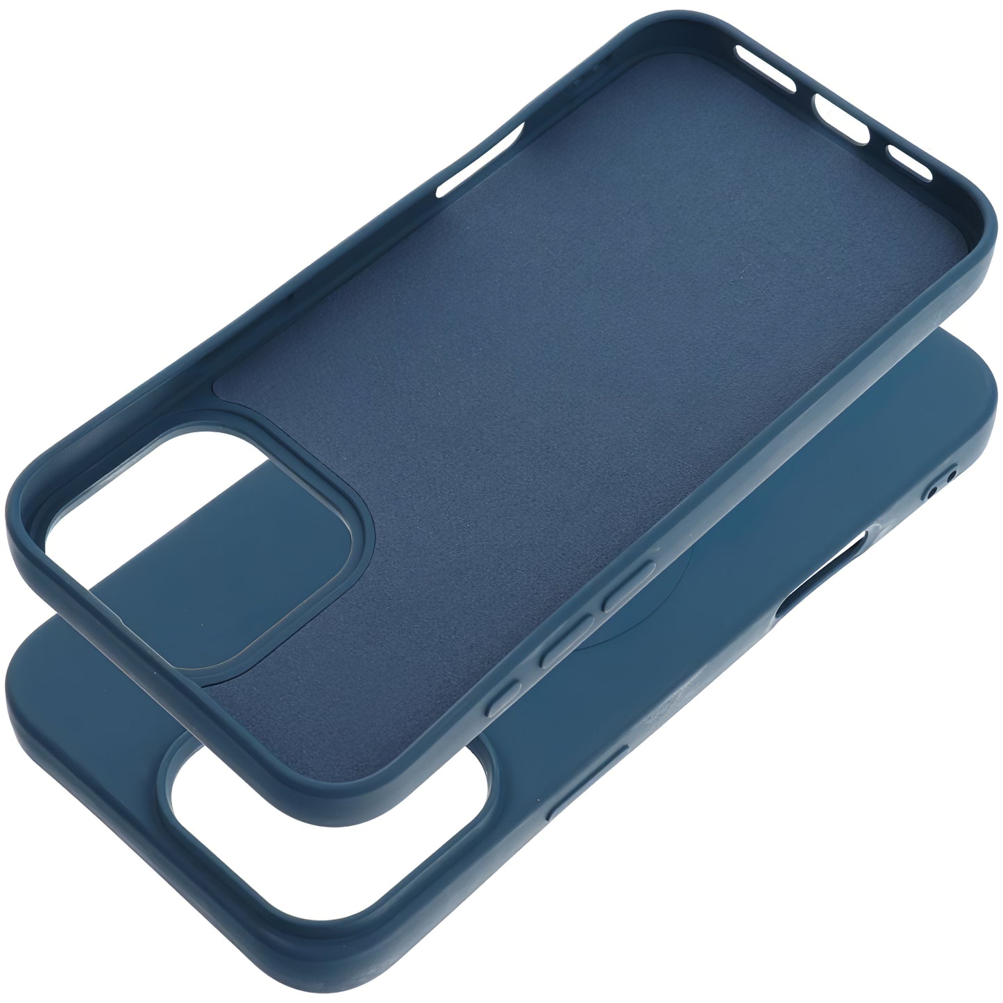 MagSafe-Hülle für Apple iPhone 16 Pro Max, OEM, Silicone Mag (Großes Loch), Blau