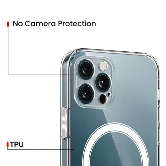 MagSafe Hülle für Apple iPhone 17, OEM, Klar, Transparent