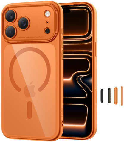 MagSafe Hülle für Apple iPhone 17 Pro, Tech-Protect, MagPeak, Orange