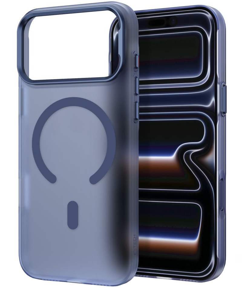 MagSafe-Hülle für Apple iPhone 18 Pro / 17 Pro, Tech-Protect, MagZero, Mattes Marineblau