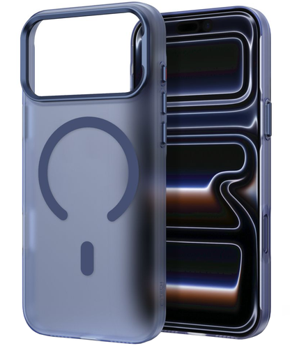 MagSafe-Hülle für Apple iPhone 18 Pro / 17 Pro, Tech-Protect, MagZero, Mattes Marineblau