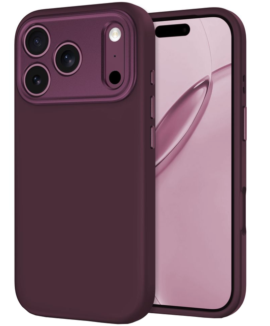 MagSafe Case for Apple iPhone 18 Pro / 17 Pro, Tech-Protect, Uniq CC, Burgundy