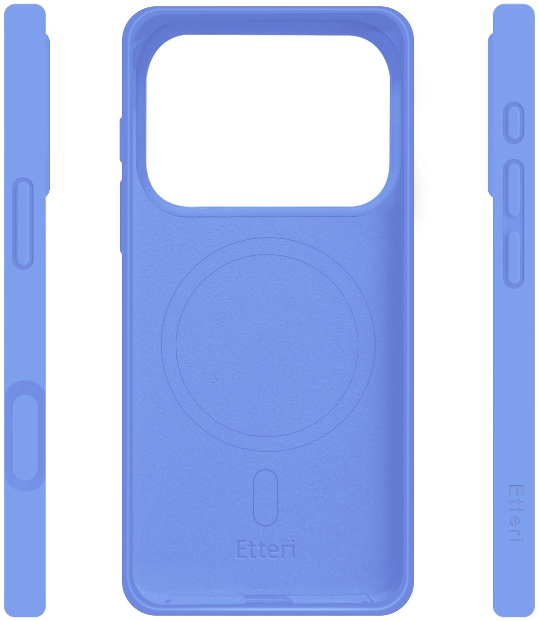 MagSafe-Hülle für Apple iPhone 18 Pro / 17 Pro, Etteri, Silicone Mag, Blau