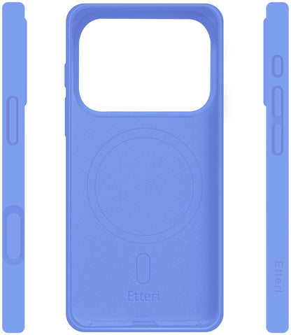 MagSafe-Hülle für Apple iPhone 18 Pro / 17 Pro, Etteri, Silicone Mag, Blau