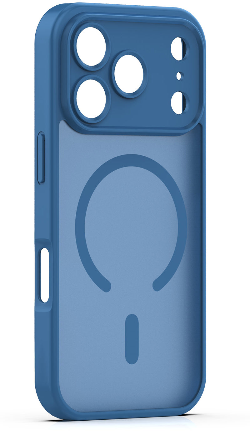 MagSafe-Hülle für Apple iPhone 18 Pro Max / 17 Pro Max, Etteri, Matt Mag, Marineblau