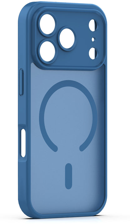 MagSafe-Hülle für Apple iPhone 18 Pro Max / 17 Pro Max, Etteri, Matt Mag, Marineblau