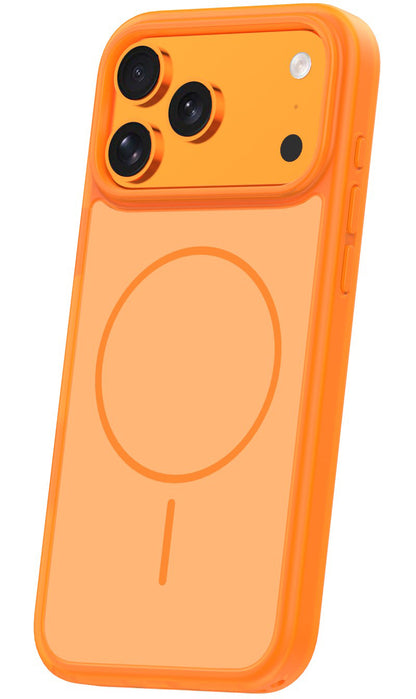 MagSafe-Hülle für Apple iPhone 18 Pro Max / 17 Pro Max, OEM, Frame Thin Mag, Orange