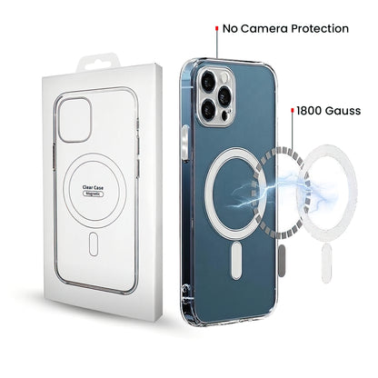 MagSafe Hülle für Apple iPhone 17 Pro Max, OEM, Klar, Transparent