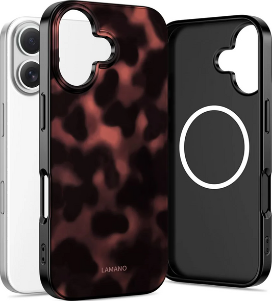 MagSafe Hülle für Apple iPhone 17, Tech-Protect, Lamano Panther, Schwarz