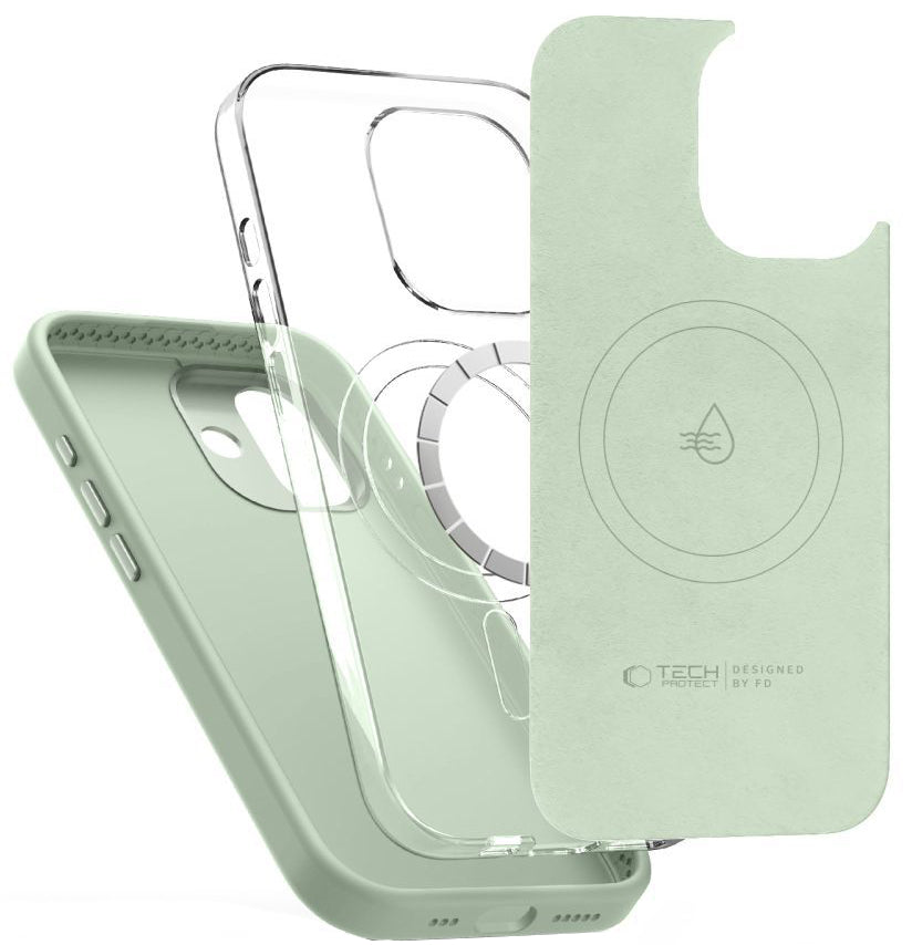 MagSafe Hülle für Apple iPhone 17, Tech-Protect, Uniq, Grün